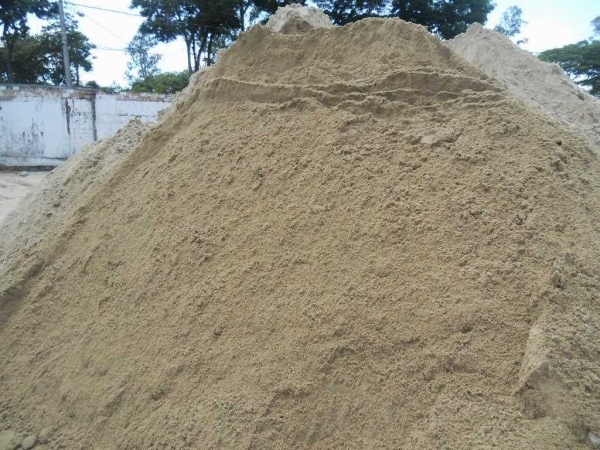 Trabalhamos com areia