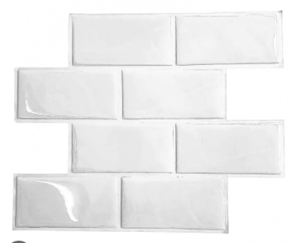 Pastilha de Vidro ref:. Subway White